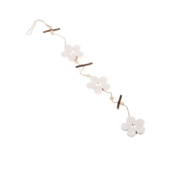 Závěsná dřevěná dekorace Dakls Romantico Flower