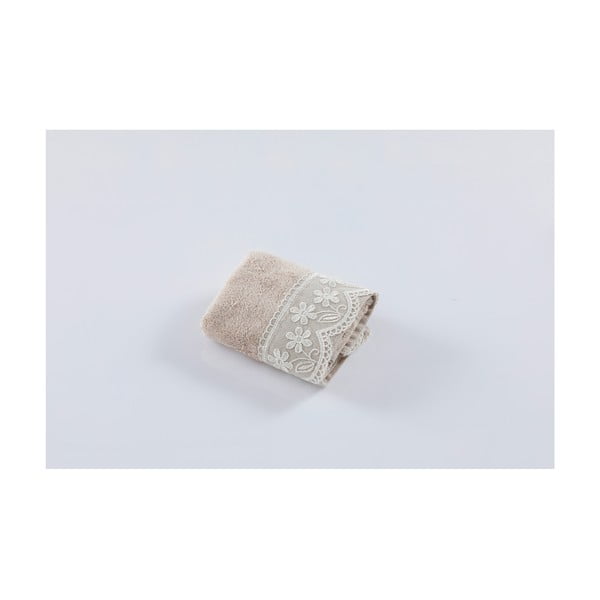 Béžový ručník z bavlny Bella Maison Mate, 30 x 50 cm