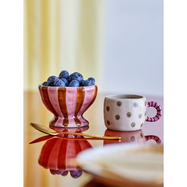 Punane/roosa keraamiline lastekauss ø 9 cm Nini - Bloomingville-image-2