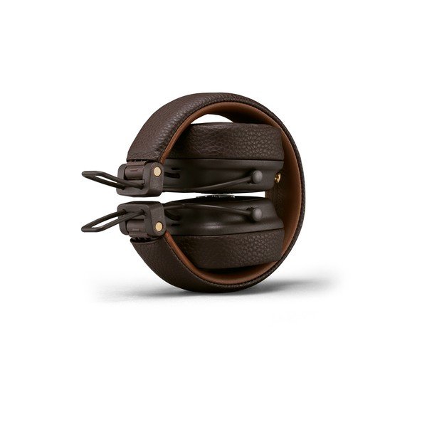 Hnědá bezdrátová sluchátka Marshall Major III-image-3