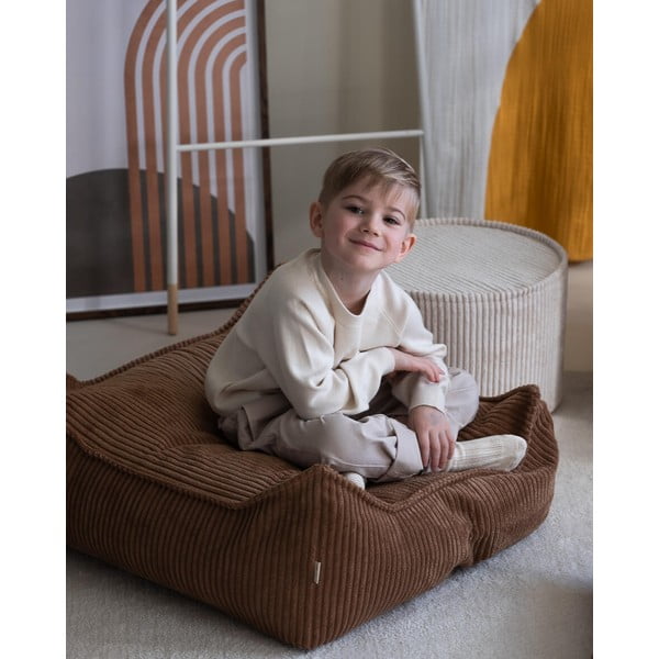 Pruun velvetist laste kott-tool Square - Wigiwama-image-2