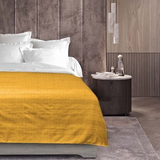 Kollane voodikate 220x240 cm Lucile - douceur d'intérieur