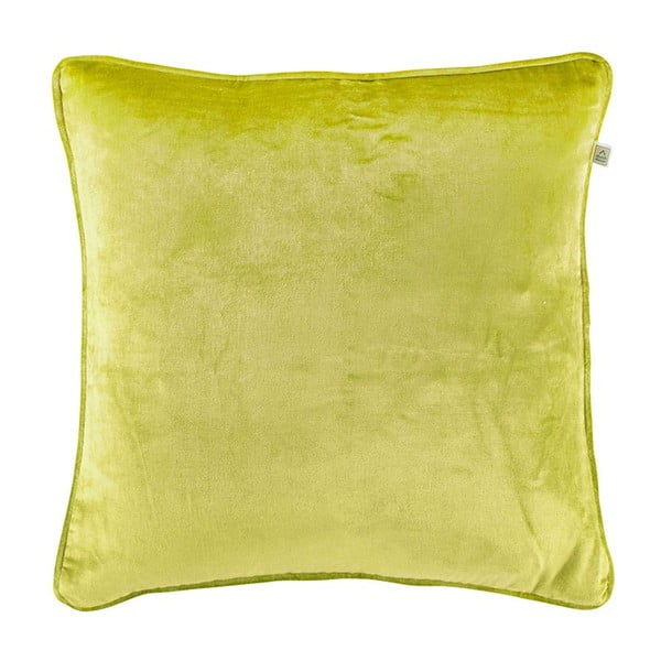 Polštář Fluweel Lime, 45x45 cm