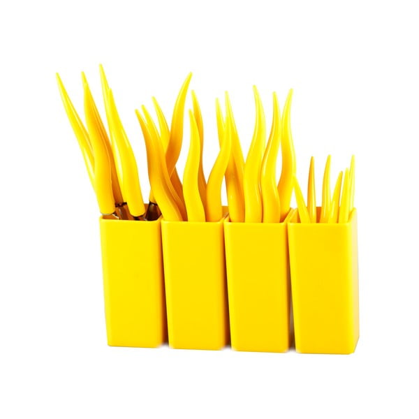 24dílná sada příborů se stojanem Vialli Design Ama-image-1