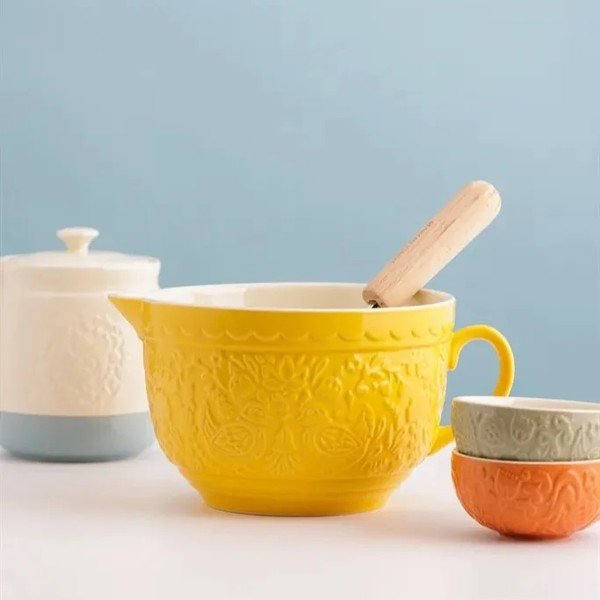 Kollane keraamiline kauss ø 26 cm Home to Roost - Mason Cash-image-1