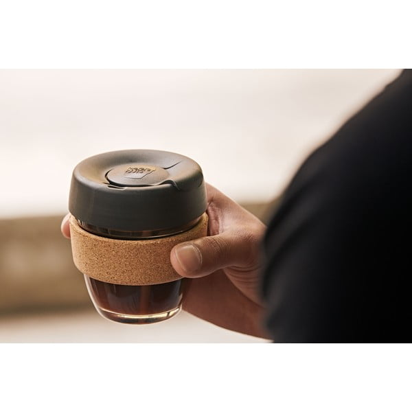 Must-pruun reisikruus 227 ml Brew Cork Nitro S - KeepCup-image-1