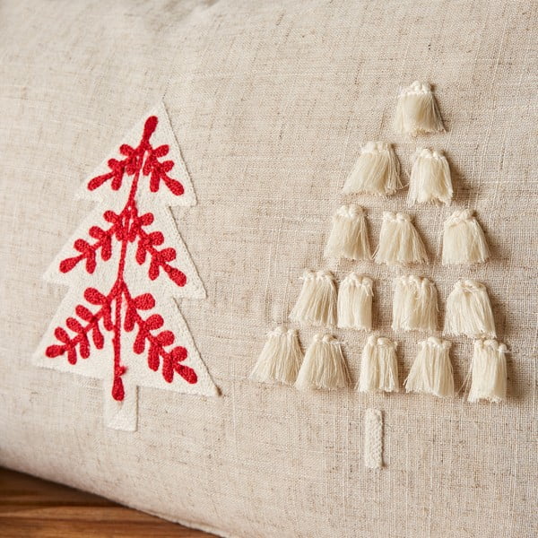 Jõulumotiividega dekoratiivpadi 30x50 cm Christmas Tree - Catherine Lansfield-image-2