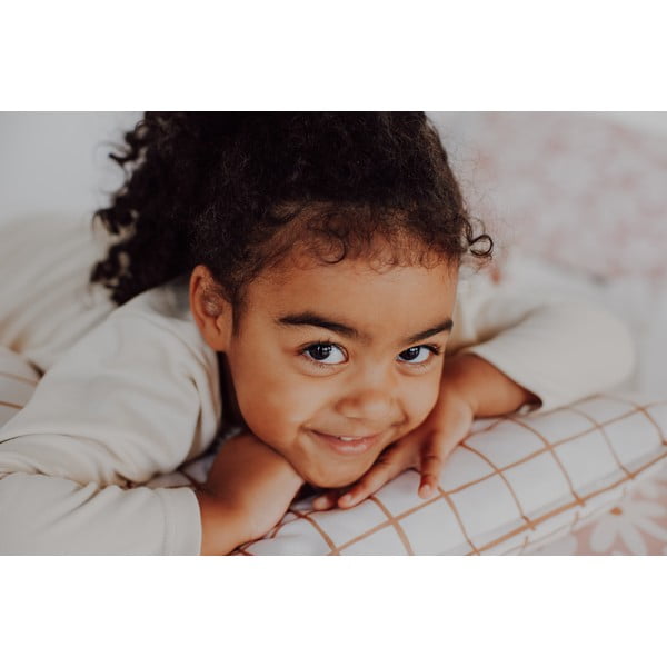 Puuvillane lastevoodipesu üheinimesevoodile 140x200 cm Camel Check - Malomi Kids-image-4