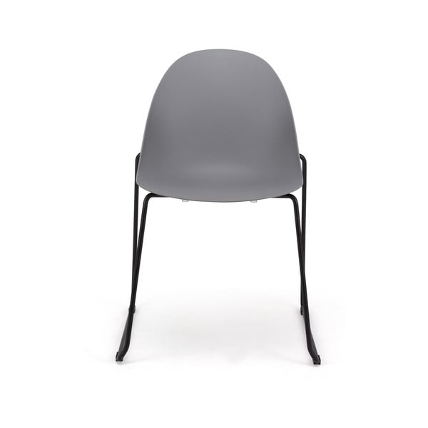 2 musta alusega halli söögitooli komplekt Viva - Bonami Selection-image-2