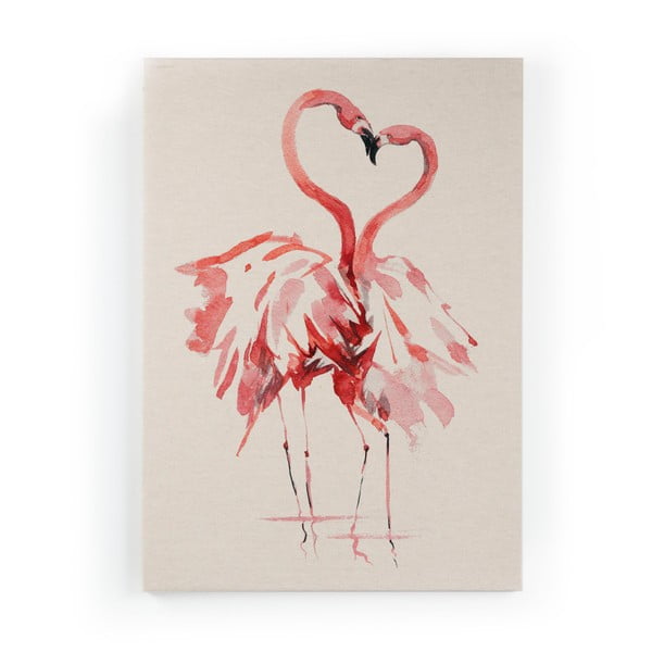 Maal lõuendil Flamingo, 40 x 60 cm - Surdic