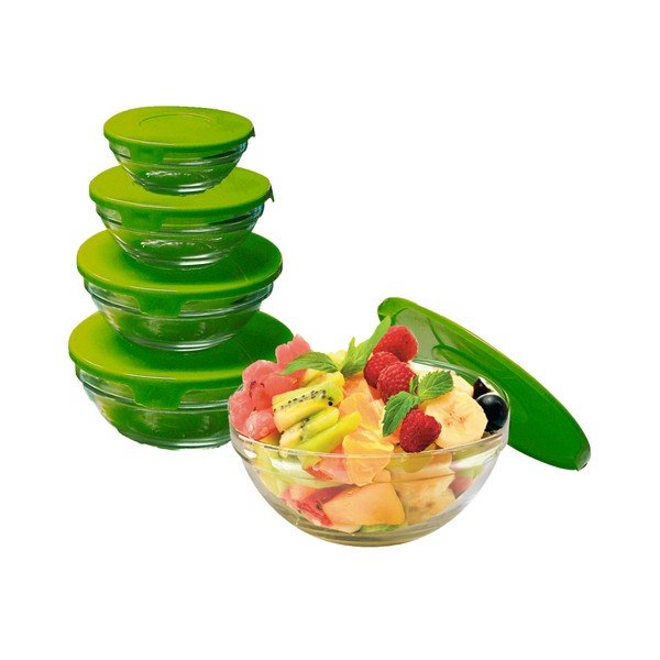 Sada 5 skleněných dóz Jocca Green