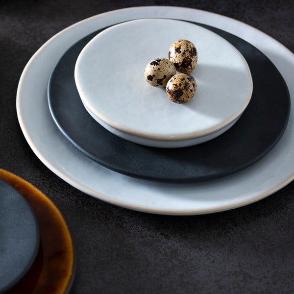 Valge kiviplaadist kandik , ⌀ 25 cm Roda - Costa Nova-image-1