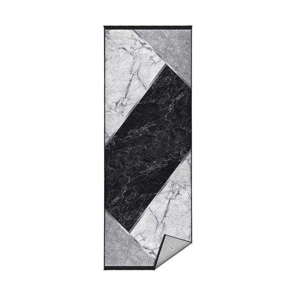 Valge-must koridorivaip 80x200 cm - Mila Home