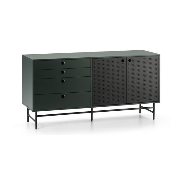 Must-roheline kapp, laius 150 cm Punto - Teulat-image-3