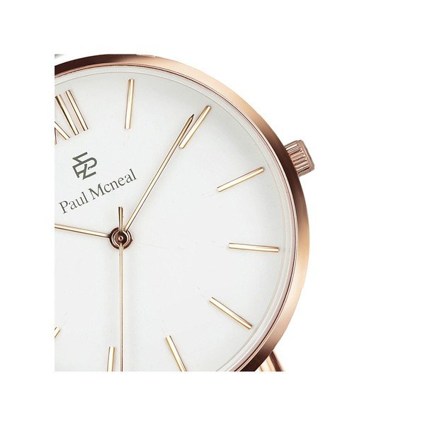 Dámské hodinky s páskem ve zlaté barvě z nerezové oceli Paul McNeal Timeless-image-4