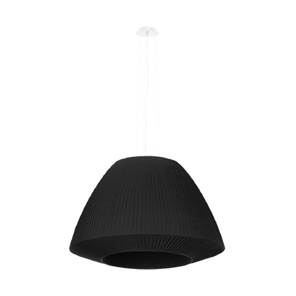 Must rippvalgusti klaasist lambivarjundiga ø 60 cm Soprano - Nice Lamps