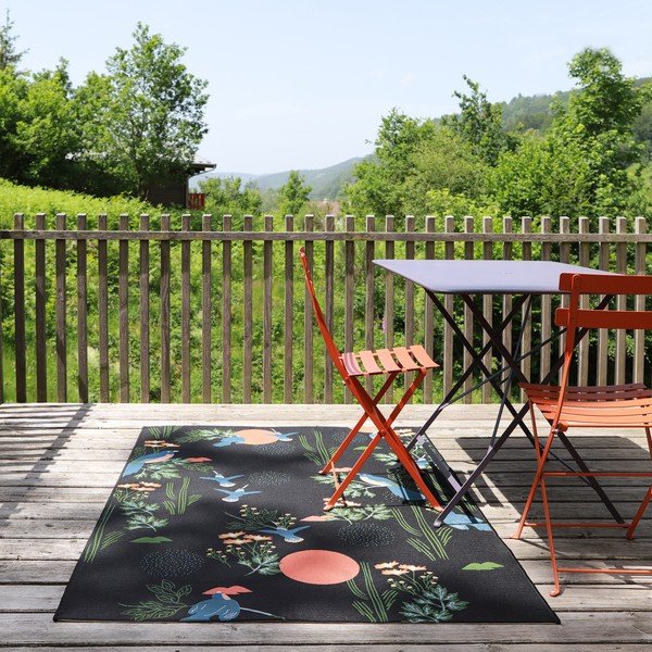 Must vaip 123x180 cm Bloom - Nattiot-image-3