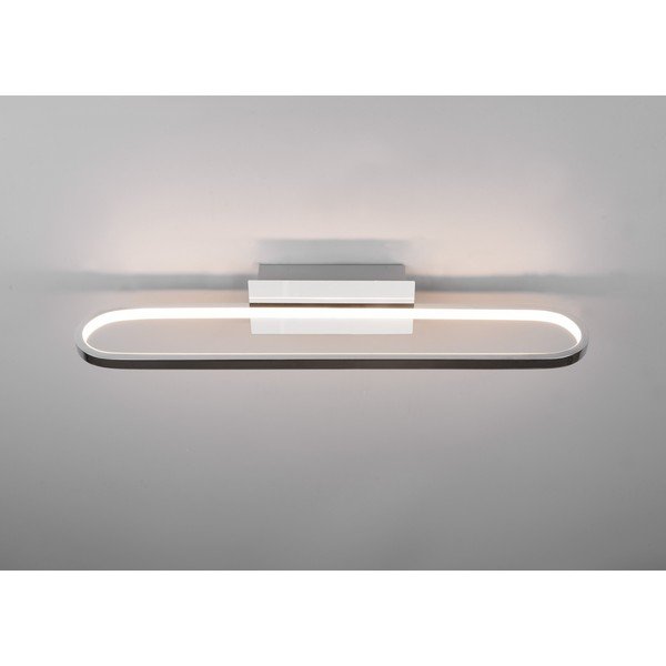 Hõbedaselt läikiv LED seinalamp (pikkus 60 cm) Gianni - Trio-image-1