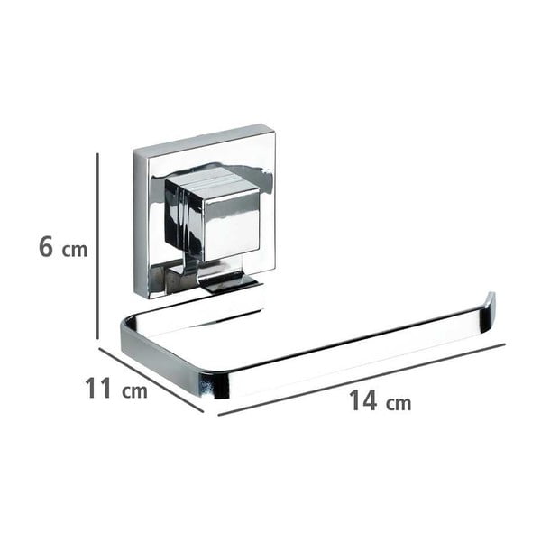 Vacuum-Loc Quadrio isekandev tualettpaberi hoidja, kandevõime kuni 33 kg - Wenko-image-3