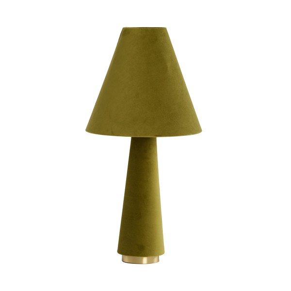 Roheline laualamp tekstiilist varjuga (kõrgus 61 cm) Devia - Light & Living-image-2
