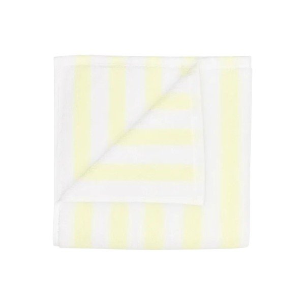 Helekollased/valged froteerätikud kahes komplektis, valmistatud orgaanilisest puuvillast, 30x50 cm Arto - Blomus