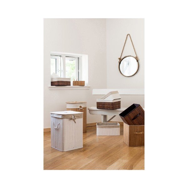 Set 2 košů Kankyo Brown-image-2