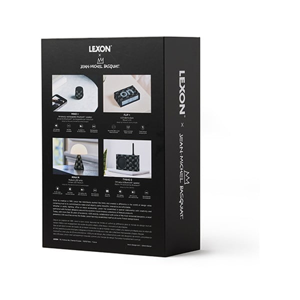 Kinkekomplekt Lexon x Jean-Michel Basquiat - Crown - Lexon-image-3