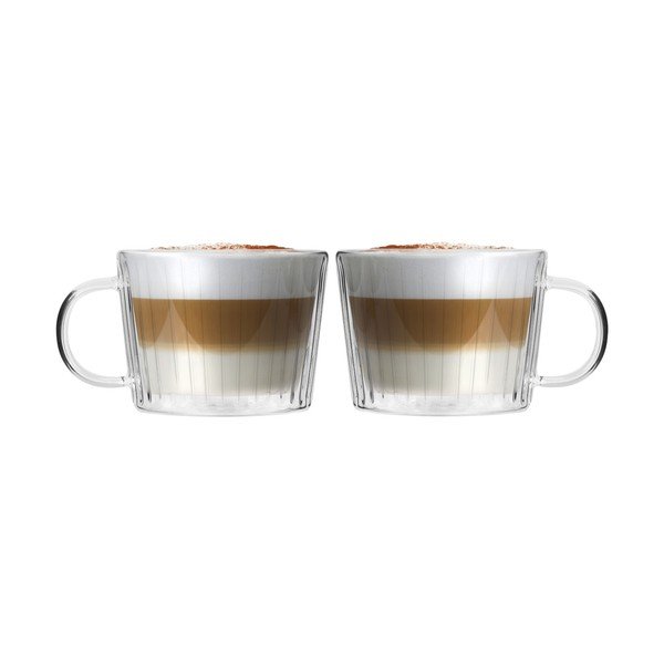 2 klaasist cappuccino tassi komplektis (250 ml) Livio Duo - Vialli Design