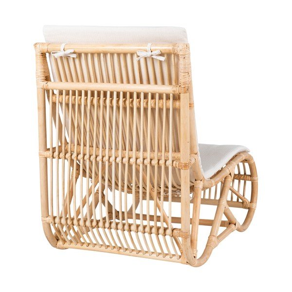 Valge rotangist tugitool Valencia - House Nordic-image-3