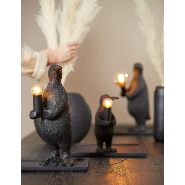 Must laualamp (kõrgus 34 cm) Penguin - Light & Living-image-1