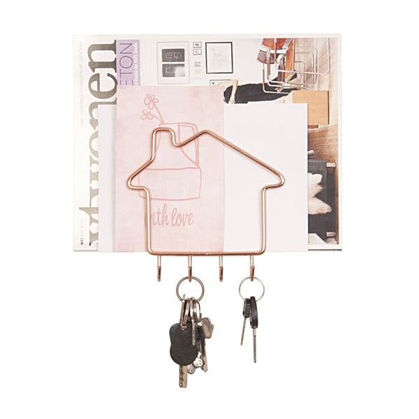 Věšák na klíče Key Home Copper-image-2