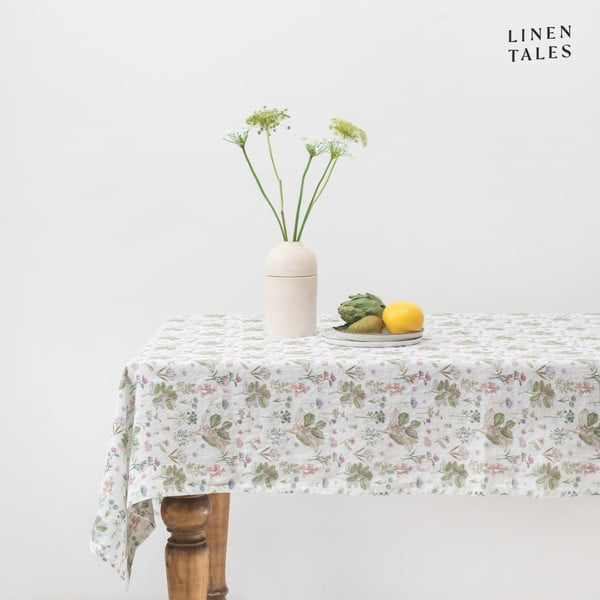 Linane laudlina 140x200 cm White Botany - Linen Tales