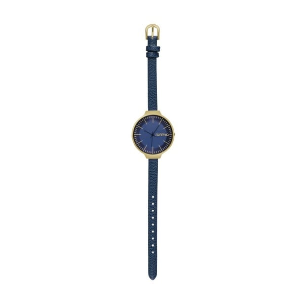 Dámské tmavě modré hodinky s koženým řemínkem Rumbatime Orchard