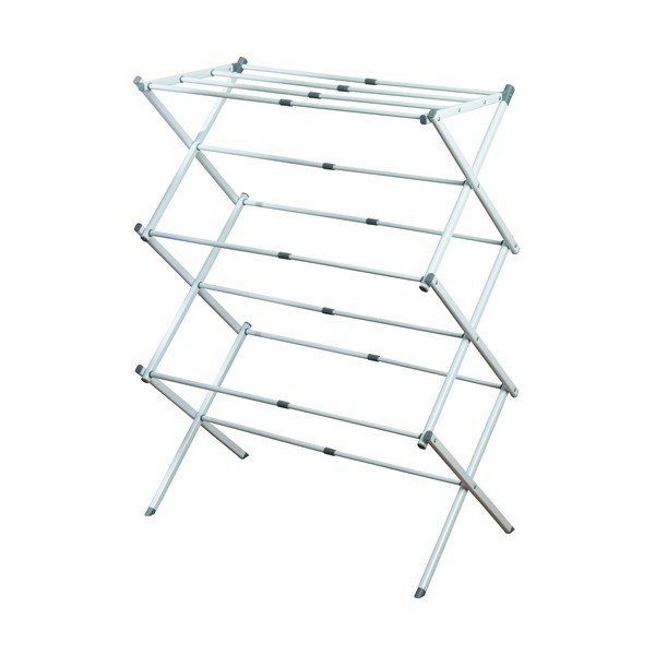 Valge 3-astmeline riidekuivatusmasin , 75 x 38 cm Brezio - iDesign-image-2