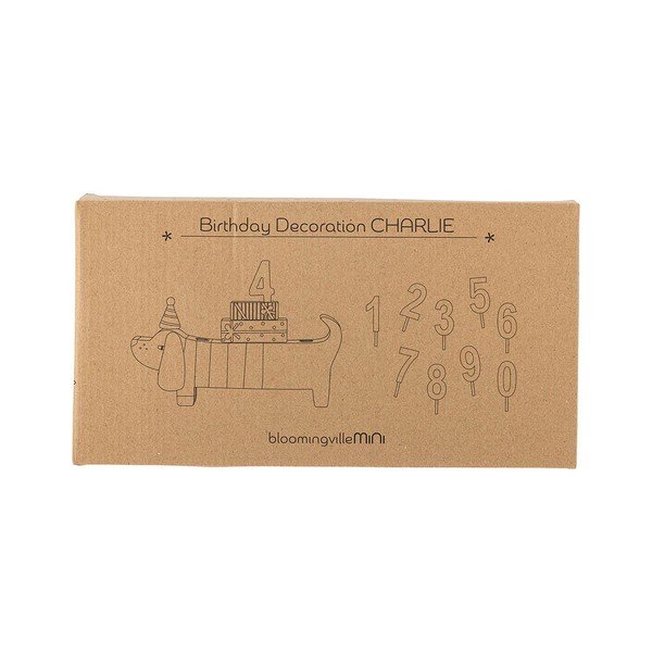 Puidust küünlajalg Charlie - Bloomingville Mini-image-3