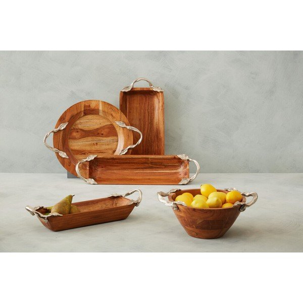 Puidust kandik 14x54 cm Vine - Premier Housewares-image-2