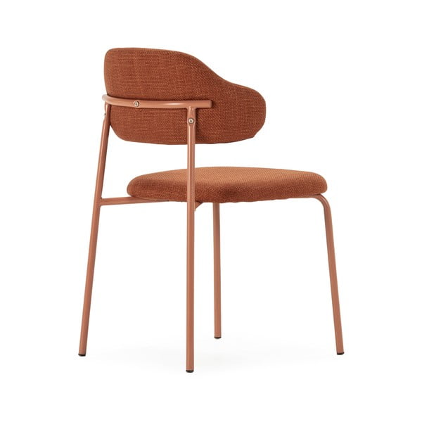 Terrakottapunased söögitoolid 4tk komplektis Adriel - Marckeric-image-4