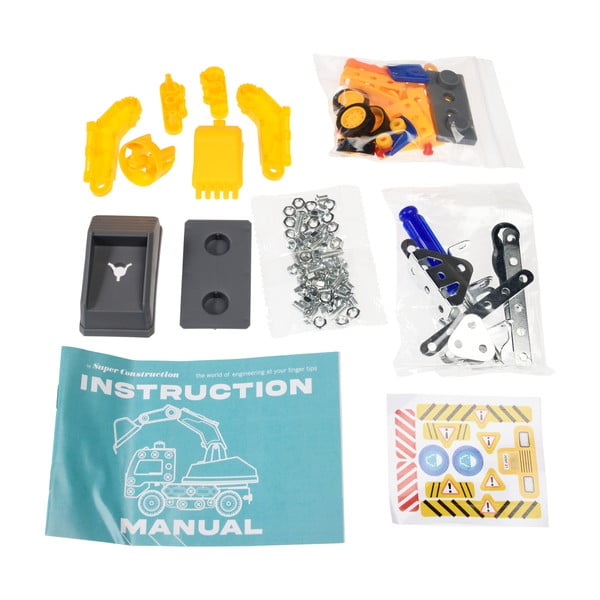 Kokkupandav mänguasi Digger Truck - Rex London-image-4