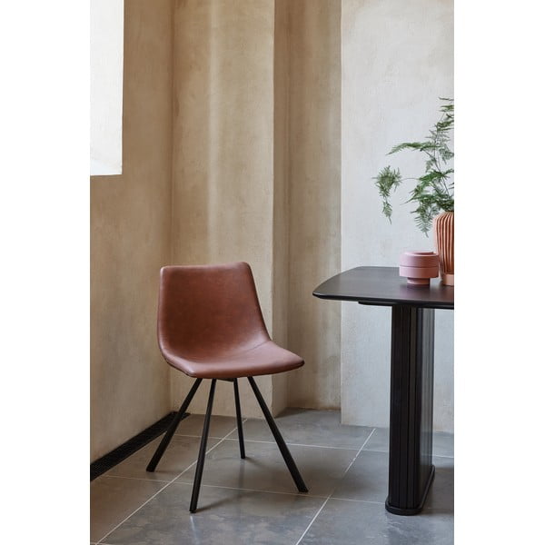 Konjakipruun söögitool Yukon - Unique Furniture-image-1