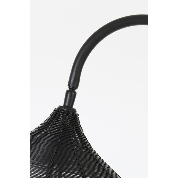 Must põrandalamp (kõrgus 160 cm) Alvaro - Light & Living-image-4