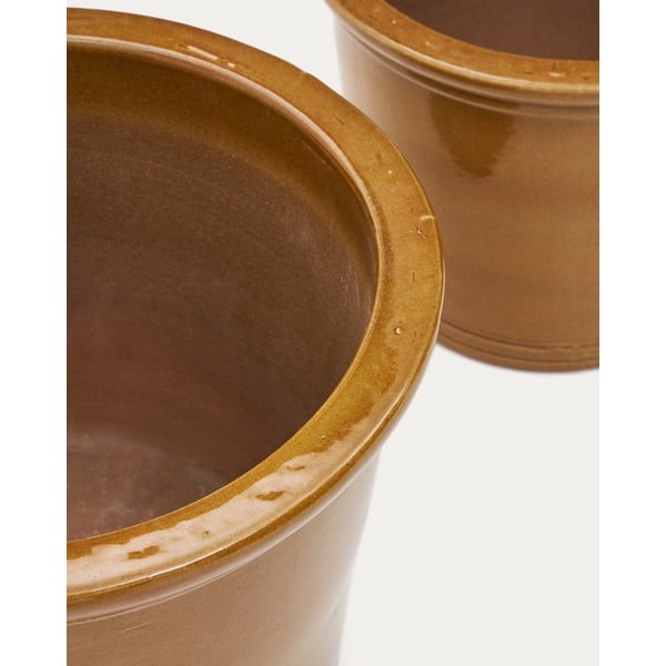 Terrakottast lillepotid 2 tk komplektis ø 47 cm Presili - Kave Home-image-4
