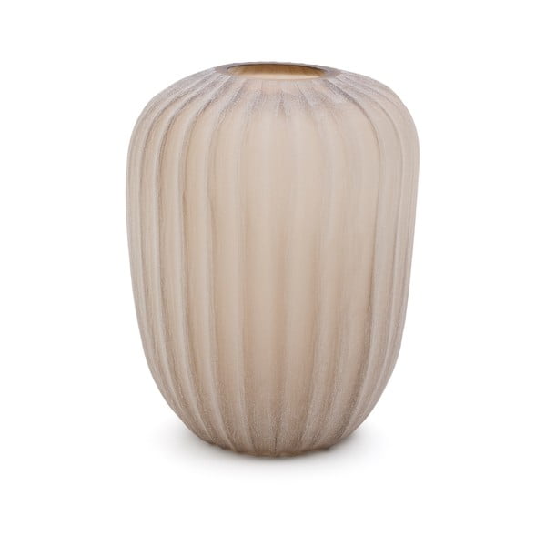 Beež klaasist vaas (kõrgus 27 cm) Lumia - Kave Home