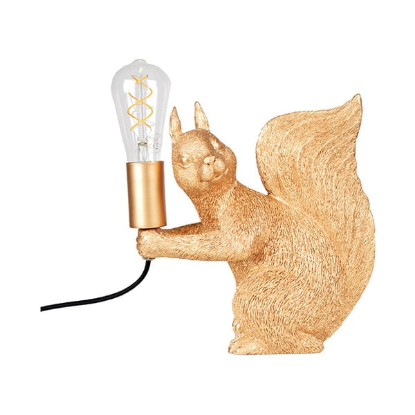 Stolní lampa ve zlaté barvě Globen Lighting Squirrel Piff