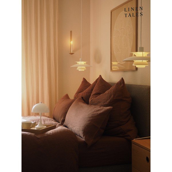 Linane padjapüür 50x70 cm Chocolate - Linen Tales-image-2