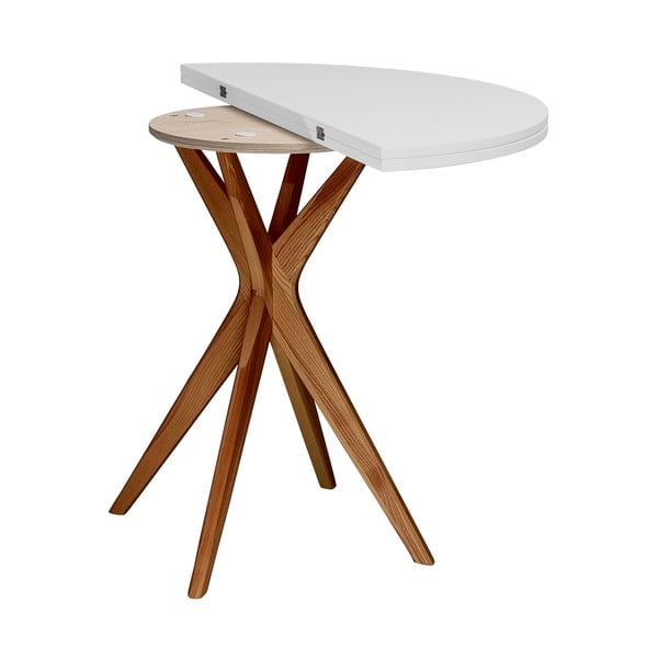 Ümmargune kokkupandav söögilaud 45x90 cm Jubi - Ragaba-image-3