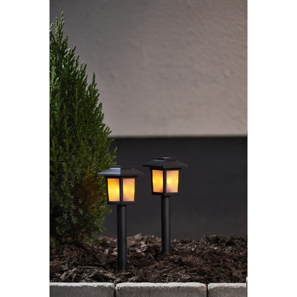 2 päikesepaneeli LED-tulede komplekt, kõrgus 23 cm Flame - Star Trading-image-2