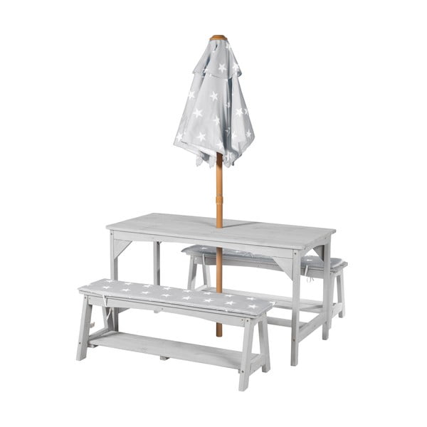 Laste 4-osaline aiamööbli komplekt Outdoor + - Roba-image-1