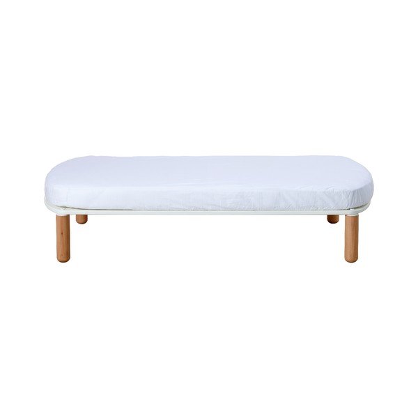 Valge pöögipuidust võrevoodi , 70 x 140 cm Baby - Flexa-image-1