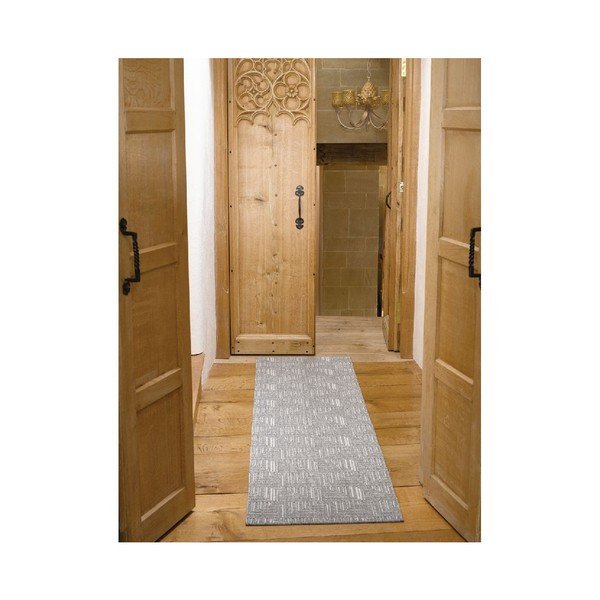 Koberec Pinnacle Grey, 67x300 cm-image-1