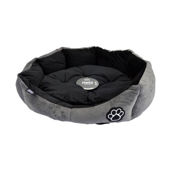 Hall seemisnahast koeravoodi ø 50 cm Flakes - Love Story-image-2